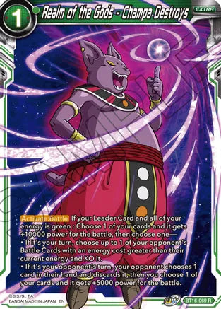 Realm of the Gods - Champa Destroys (BT16-069) [Realm of the Gods] | Shuffle n Cut Hobbies & Games