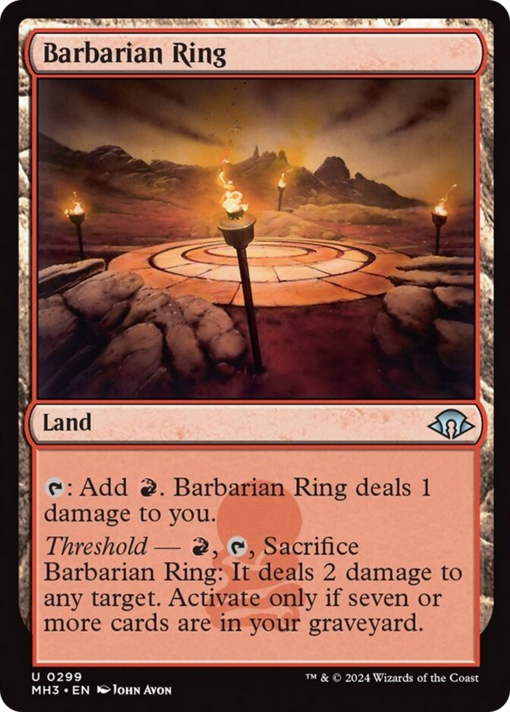 Barbarian Ring [Modern Horizons 3] | Shuffle n Cut Hobbies & Games