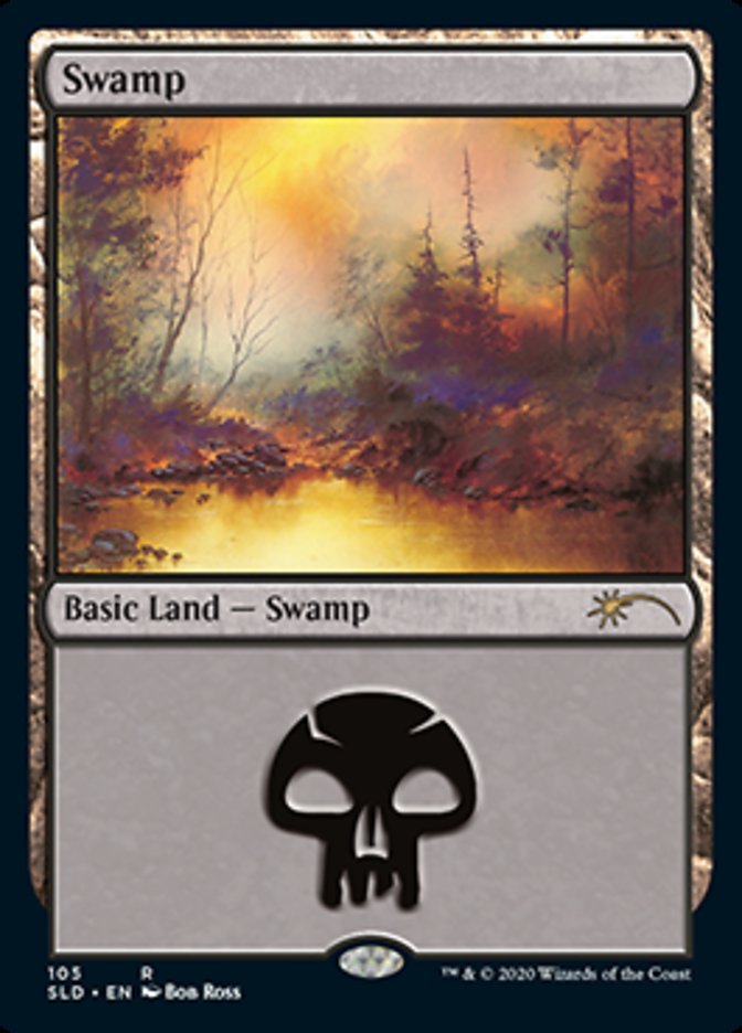 Swamp (105) [Secret Lair Drop Series] | Shuffle n Cut Hobbies & Games