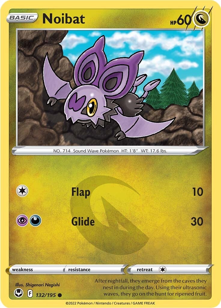 Noibat (132/195) [Sword & Shield: Silver Tempest] | Shuffle n Cut Hobbies & Games