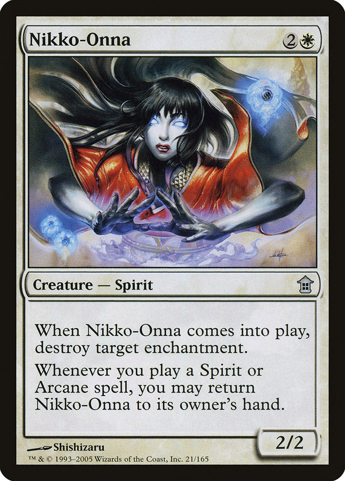 Nikko-Onna [Saviors of Kamigawa] | Shuffle n Cut Hobbies & Games