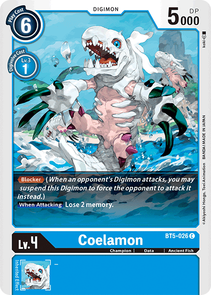 Coelamon [BT5-026] [Battle of Omni] | Shuffle n Cut Hobbies & Games