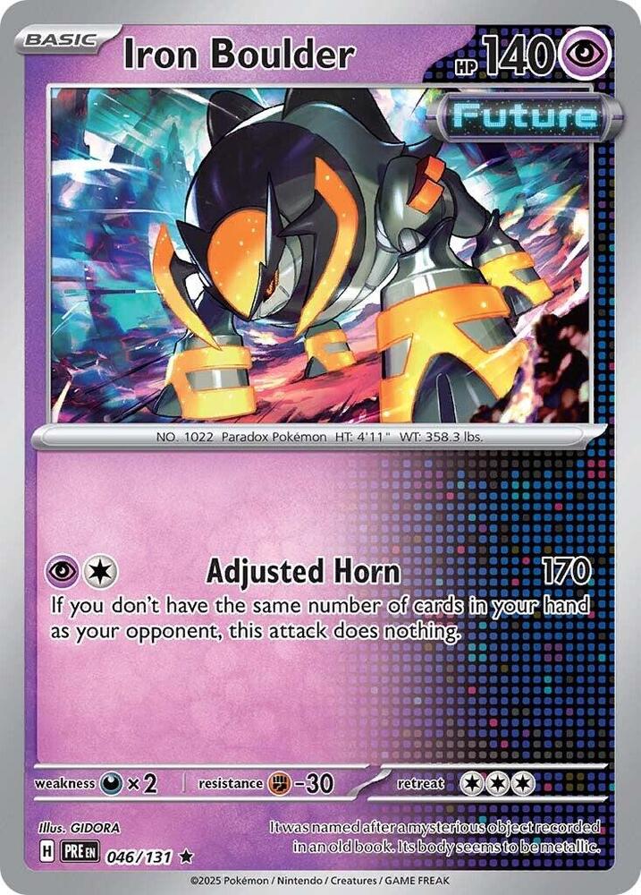 Iron Boulder (046/131) [Scarlet & Violet: Prismatic Evolutions] | Shuffle n Cut Hobbies & Games