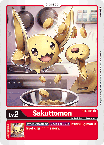 Sakuttomon [BT4-001] [Great Legend] | Shuffle n Cut Hobbies & Games