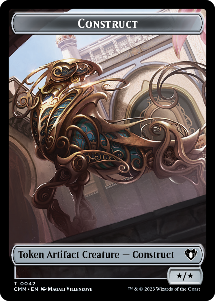 Construct Token (42) [Commander Masters Tokens] | Shuffle n Cut Hobbies & Games