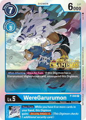 WereGarurumon [P-008] (Online Regional - Champion) [Promotional Cards] | Shuffle n Cut Hobbies & Games