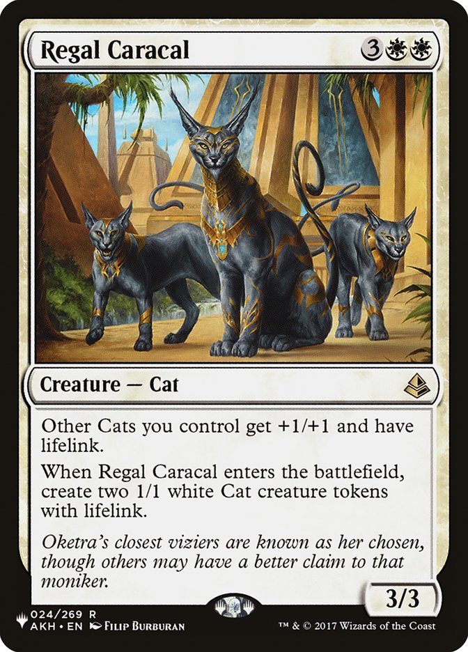 Regal Caracal [The List] | Shuffle n Cut Hobbies & Games