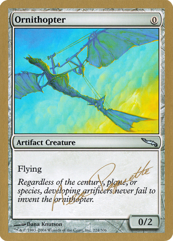 Ornithopter (Aeo Paquette) [World Championship Decks 2004] | Shuffle n Cut Hobbies & Games