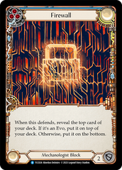 Firewall (Blue) [TCC026] (Round the Table: TCC x LSS) | Shuffle n Cut Hobbies & Games