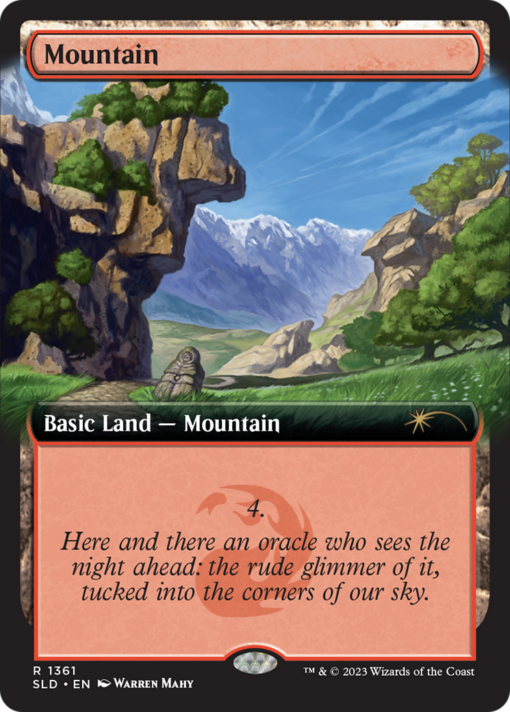 Mountain (1361) [Secret Lair Drop Series] | Shuffle n Cut Hobbies & Games