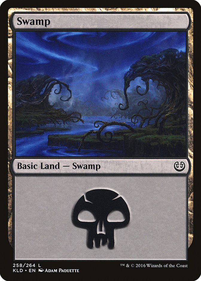 Swamp (258) [Kaladesh] | Shuffle n Cut Hobbies & Games