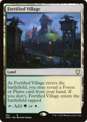 Fortified Village [Phyrexia: All Will Be One Commander] | Shuffle n Cut Hobbies & Games