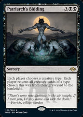 Patriarch's Bidding (Foil Etched) [Modern Horizons 2] | Shuffle n Cut Hobbies & Games