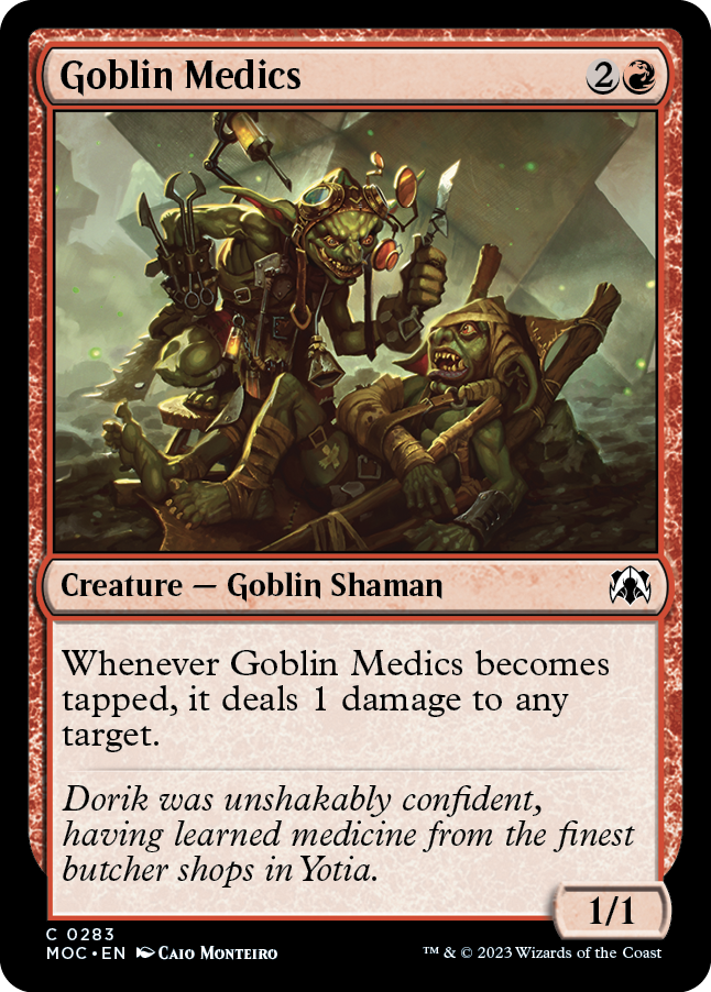 Goblin Medics [March of the Machine Commander] | Shuffle n Cut Hobbies & Games