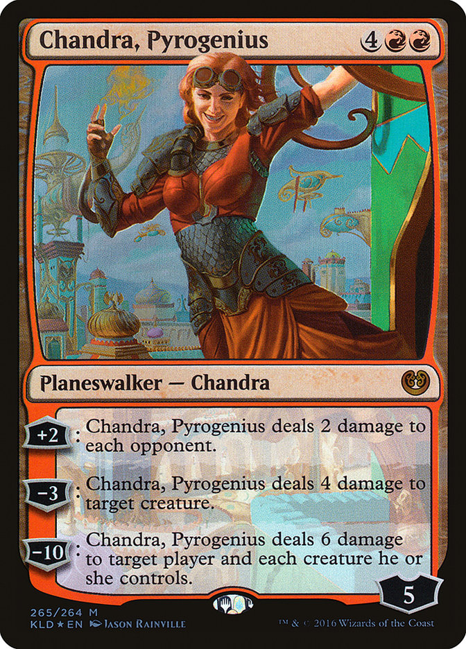 Chandra, Pyrogenius [Kaladesh] | Shuffle n Cut Hobbies & Games