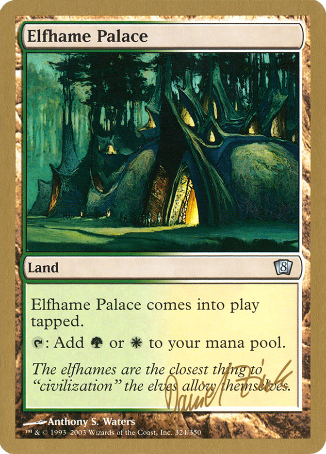 Elfhame Palace (Daniel Zink) [World Championship Decks 2003] | Shuffle n Cut Hobbies & Games