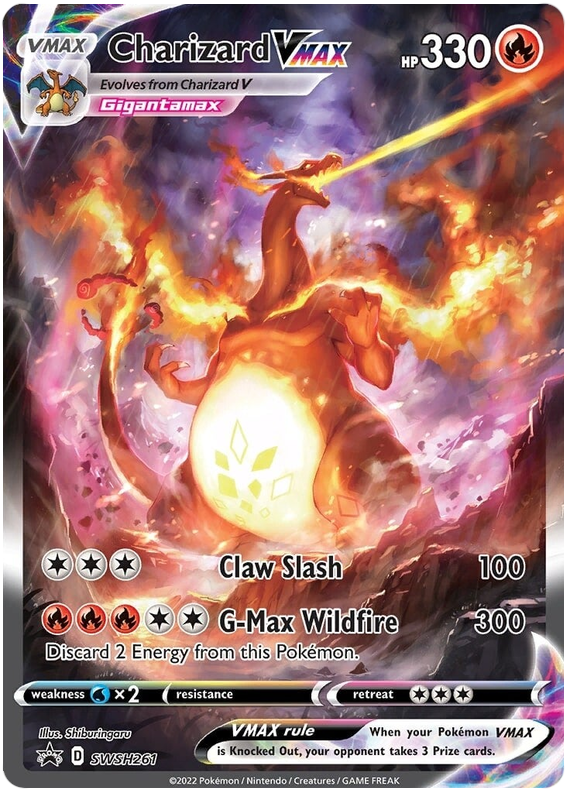 Charizard VMAX (SWSH261) [Sword & Shield: Black Star Promos] | Shuffle n Cut Hobbies & Games