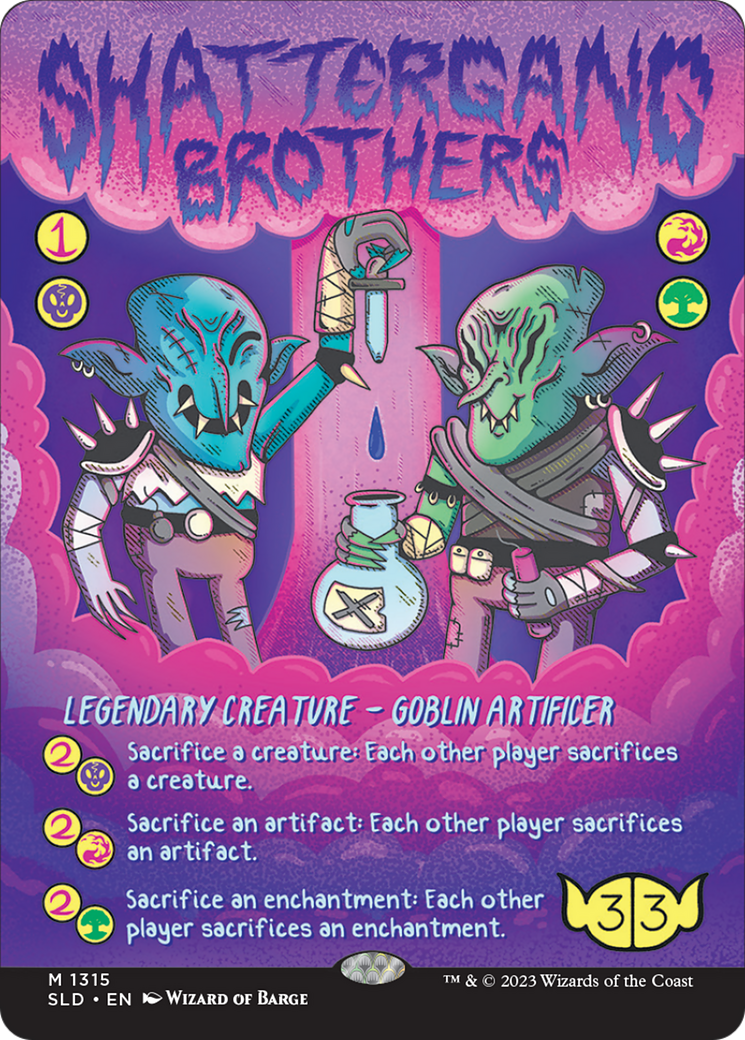 Shattergang Brothers (Rainbow Foil) [Secret Lair Drop Series] | Shuffle n Cut Hobbies & Games