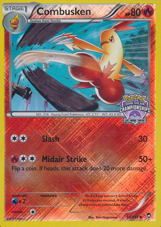 Combusken (13/111) (Championship Promo) [XY: Furious Fists] | Shuffle n Cut Hobbies & Games