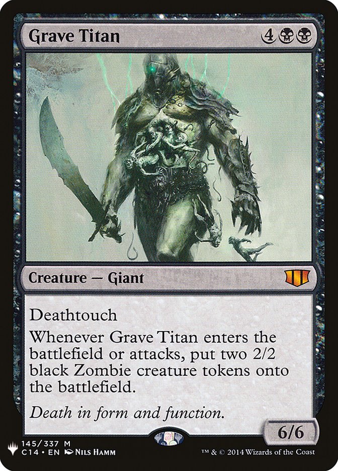 Grave Titan [Mystery Booster] | Shuffle n Cut Hobbies & Games