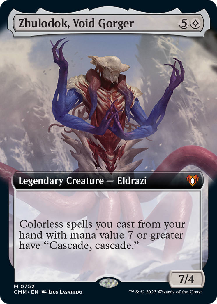 Zhulodok, Void Gorger (Extended Art) [Commander Masters] | Shuffle n Cut Hobbies & Games