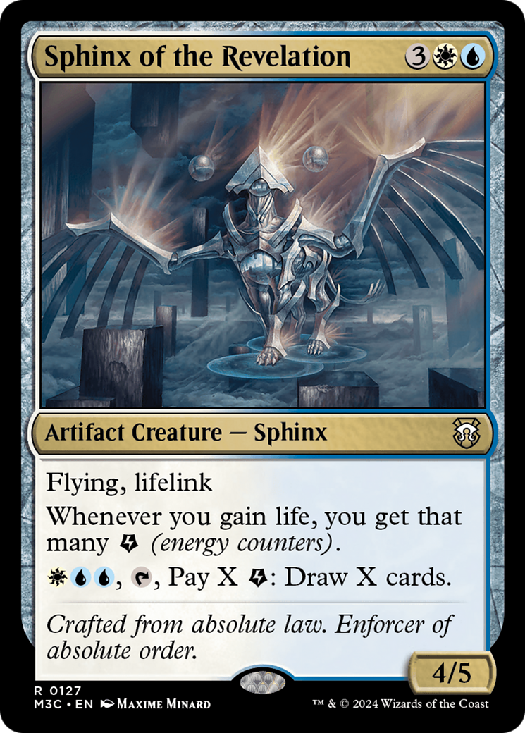 Sphinx of the Revelation (Ripple Foil) [Modern Horizons 3 Commander] | Shuffle n Cut Hobbies & Games