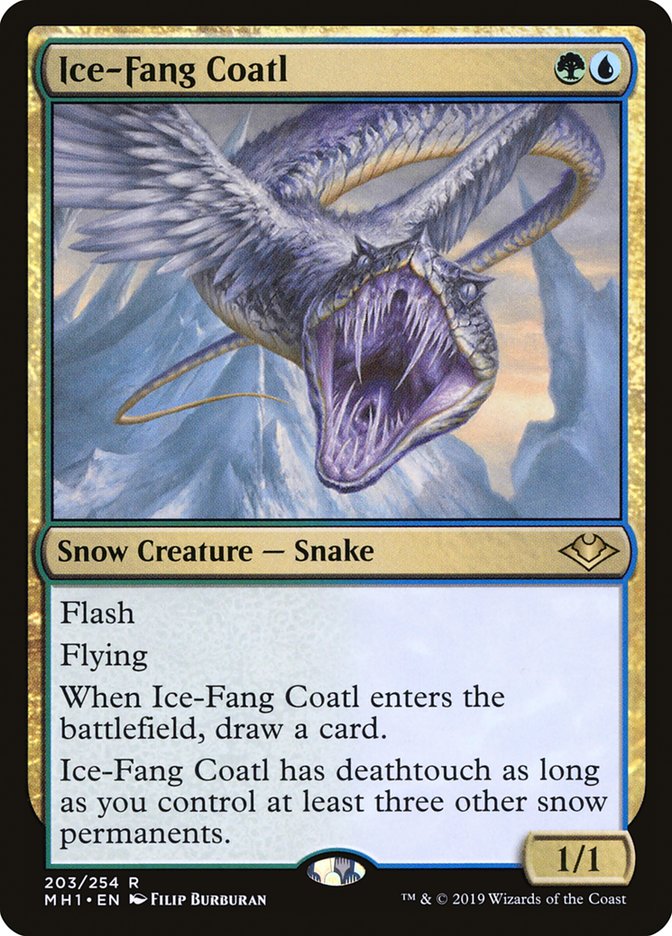 Ice-Fang Coatl [Modern Horizons] | Shuffle n Cut Hobbies & Games