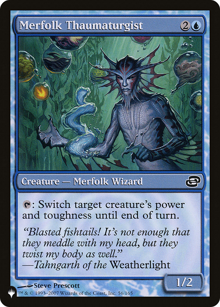 Merfolk Thaumaturgist [The List] | Shuffle n Cut Hobbies & Games