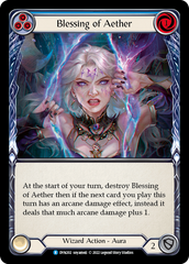 Blessing of Aether (Blue) [DYN202] (Dynasty)  Rainbow Foil | Shuffle n Cut Hobbies & Games