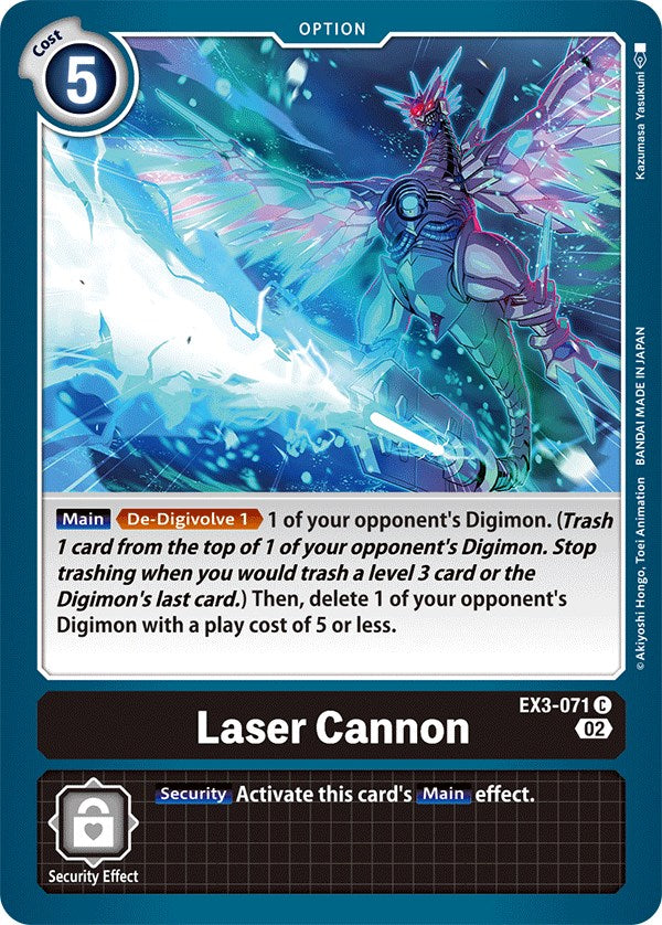 Laser Cannon [EX3-071] [Draconic Roar] | Shuffle n Cut Hobbies & Games