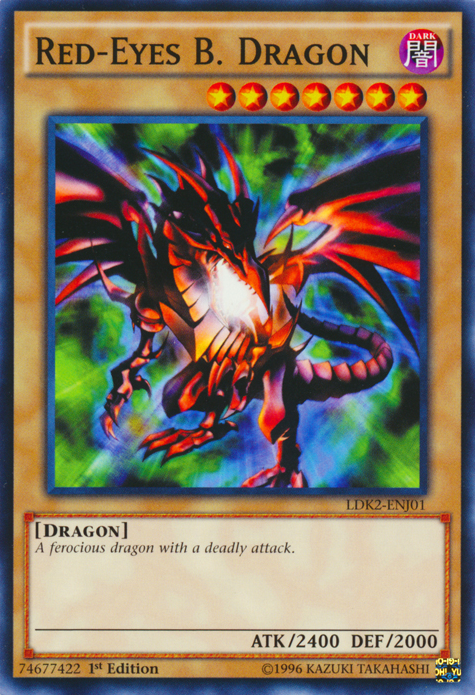 Red-Eyes B. Dragon [LDK2-ENJ01] Common | Shuffle n Cut Hobbies & Games