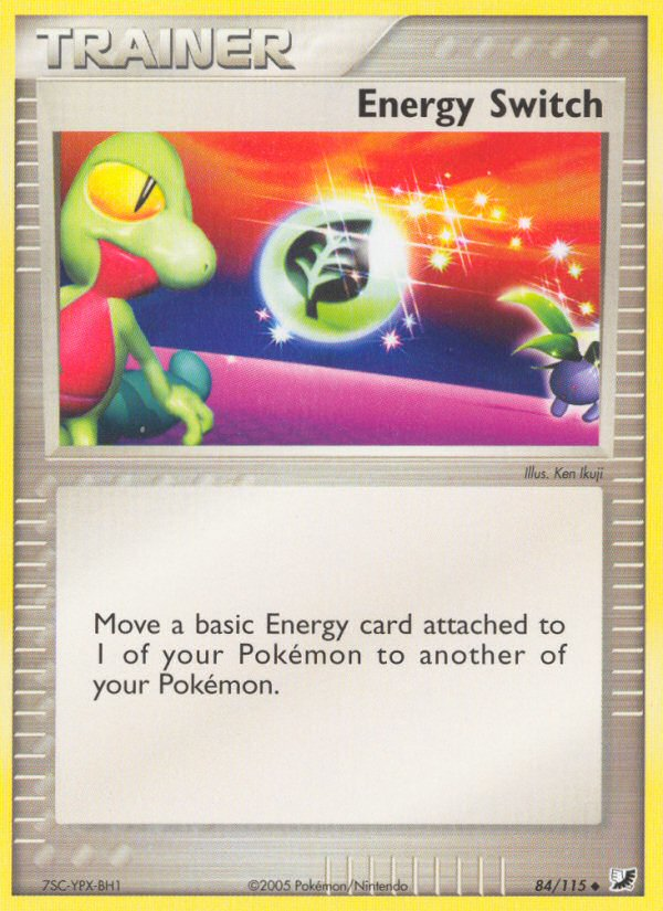 Energy Switch (84/115) [EX: Unseen Forces] | Shuffle n Cut Hobbies & Games