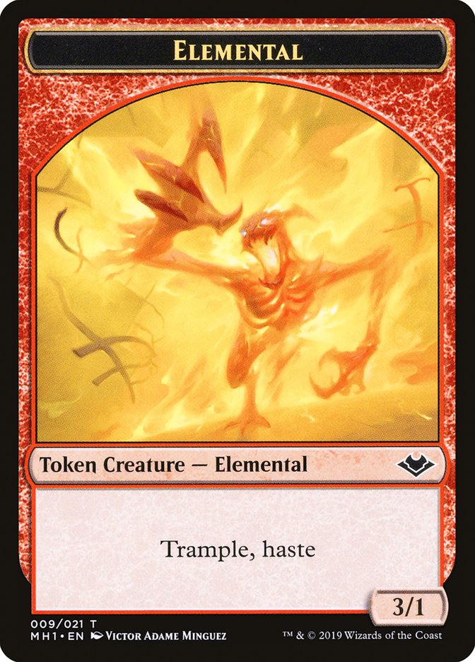 Elemental Token (009/021) [Modern Horizons Tokens] | Shuffle n Cut Hobbies & Games