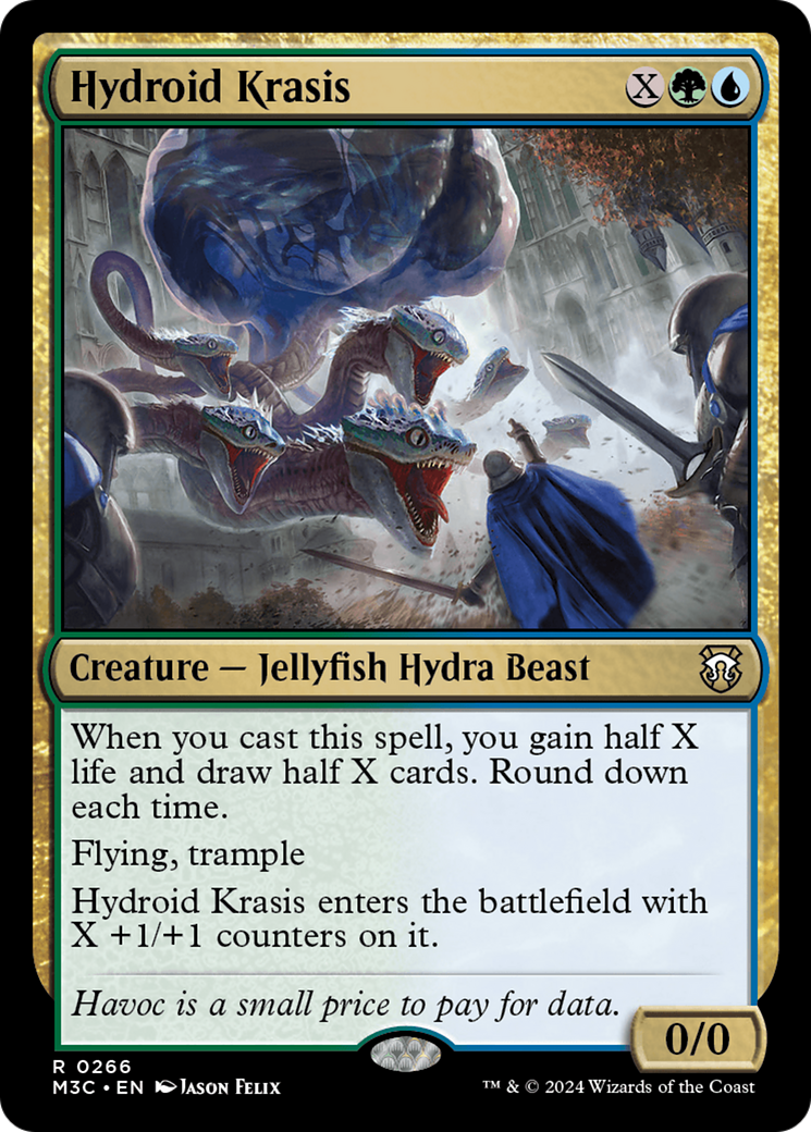 Hydroid Krasis (Ripple Foil) [Modern Horizons 3 Commander] | Shuffle n Cut Hobbies & Games