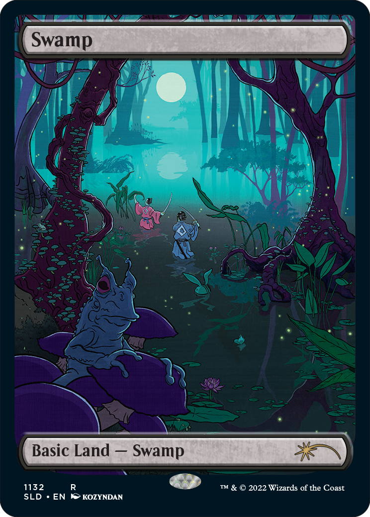 Swamp (1132) (Full-Art) [Secret Lair Drop Series] | Shuffle n Cut Hobbies & Games