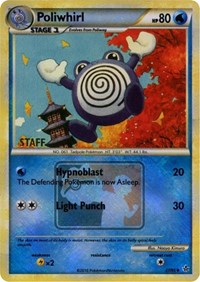 Poliwhirl (37/95) (State Championship Promo Staff) [HeartGold & SoulSilver: Unleashed] | Shuffle n Cut Hobbies & Games