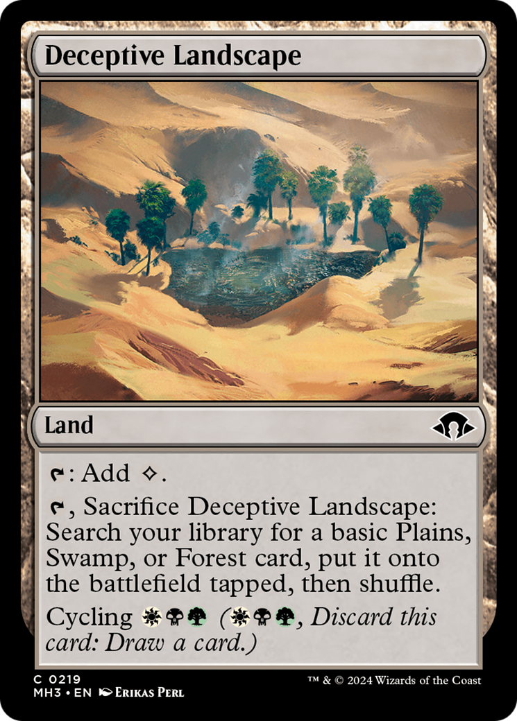 Deceptive Landscape [Modern Horizons 3] | Shuffle n Cut Hobbies & Games