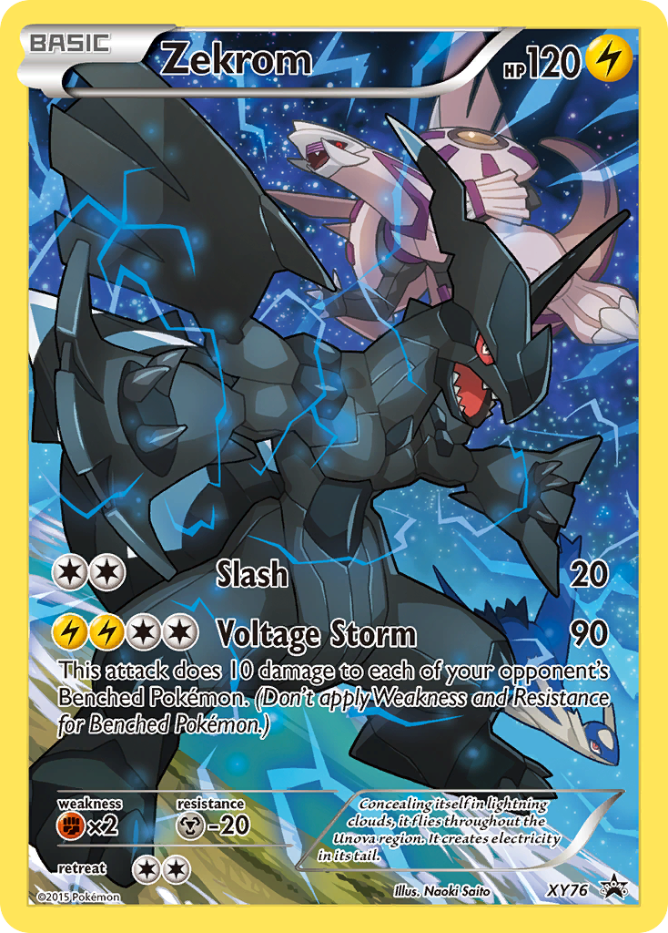 Zekrom (XY76) [XY: Black Star Promos] | Shuffle n Cut Hobbies & Games