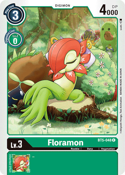 Floramon [BT5-048] [Battle of Omni] | Shuffle n Cut Hobbies & Games