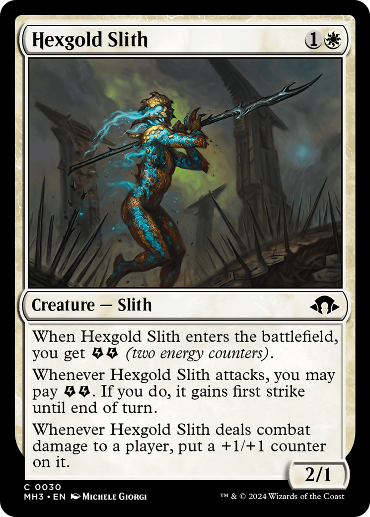 Hexgold Slith [Modern Horizons 3] | Shuffle n Cut Hobbies & Games