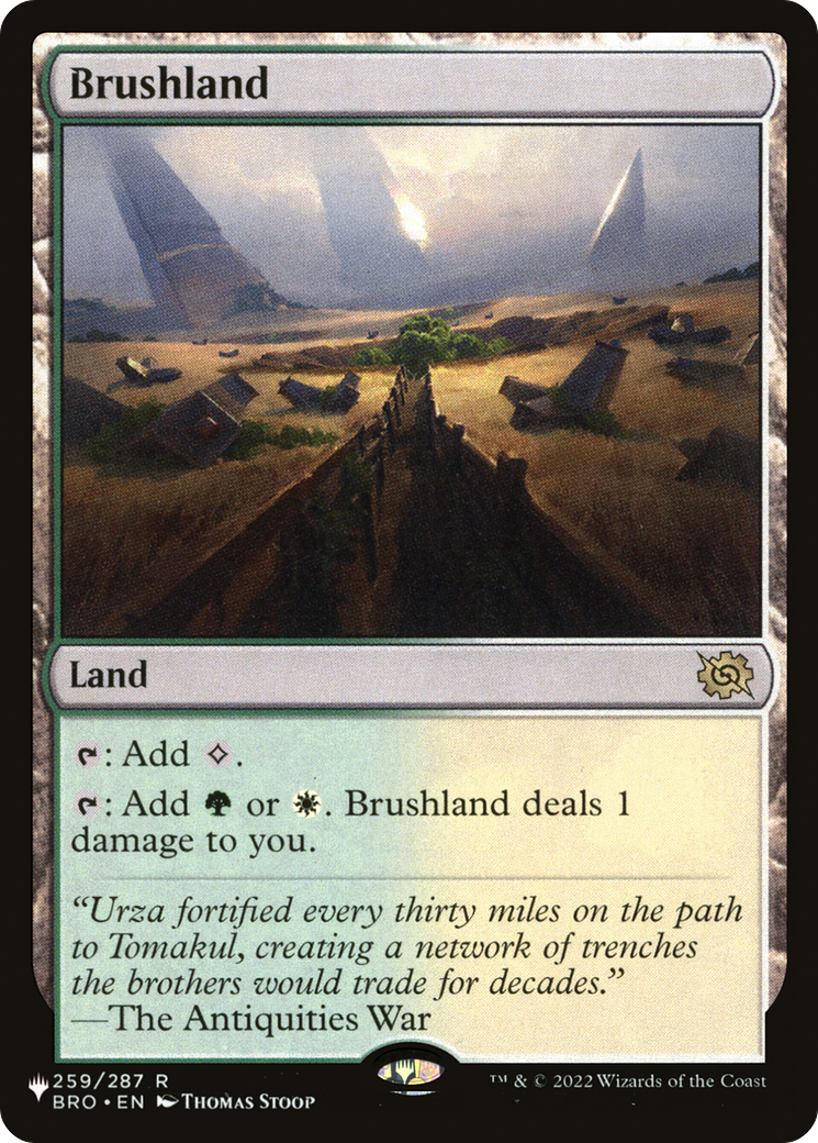 Brushland [The List] | Shuffle n Cut Hobbies & Games