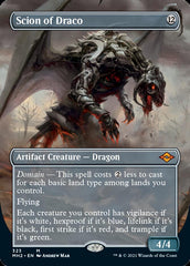 Scion of Draco (Borderless Alternate Art) [Modern Horizons 2] | Shuffle n Cut Hobbies & Games