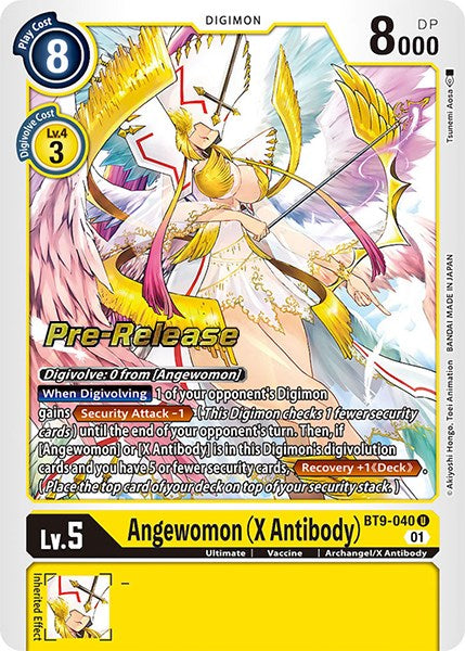 Angewomon (X Antibody) [BT9-040] [X Record Pre-Release Promos] | Shuffle n Cut Hobbies & Games