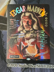 Edgar Markov (Showcase) (Serial Numbered) (Double Rainbow Foil) [Innistrad Remastered] | Shuffle n Cut Hobbies & Games