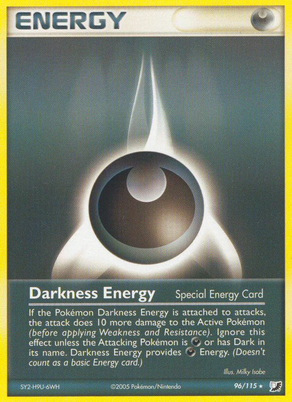 Darkness Energy (96/115) [EX: Unseen Forces] | Shuffle n Cut Hobbies & Games