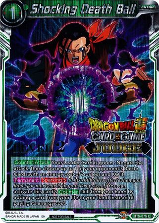 Shocking Death Ball (Level 2) (BT5-075) [Judge Promotion Cards] | Shuffle n Cut Hobbies & Games