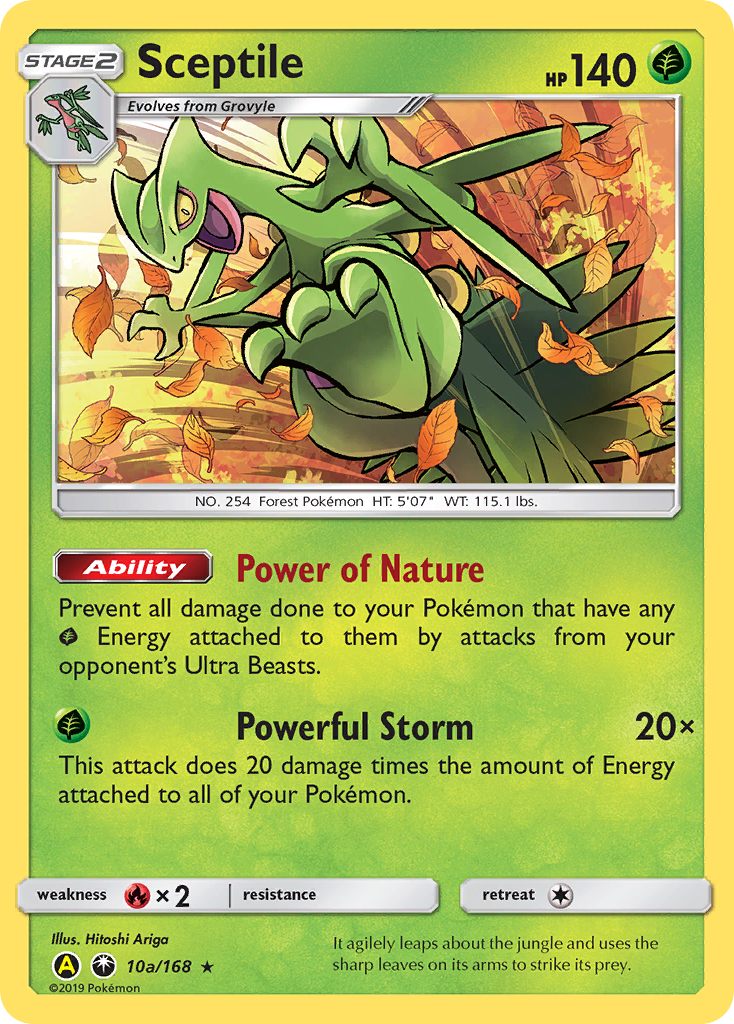 Sceptile (10a/168) [Alternate Art Promos] | Shuffle n Cut Hobbies & Games