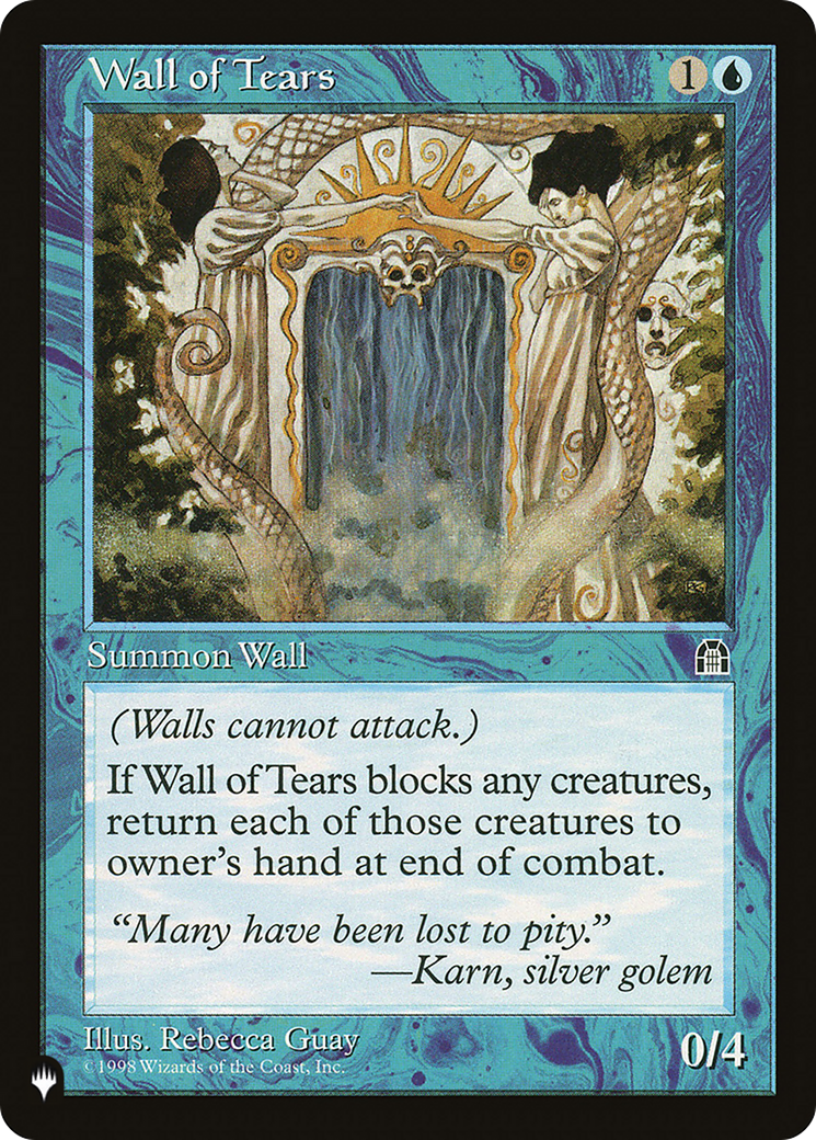 Wall of Tears [The List] | Shuffle n Cut Hobbies & Games