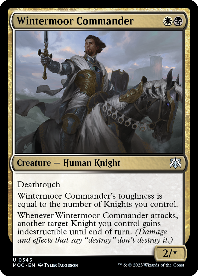 Wintermoor Commander [March of the Machine Commander] | Shuffle n Cut Hobbies & Games