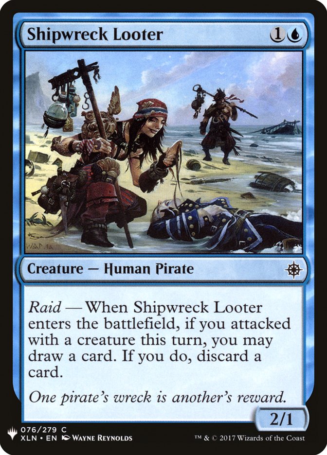 Shipwreck Looter [Mystery Booster] | Shuffle n Cut Hobbies & Games